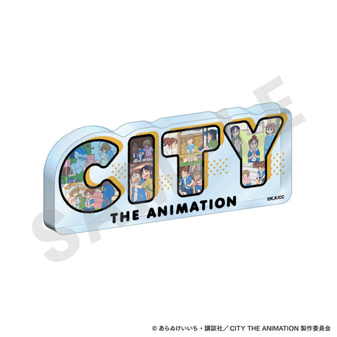 『CITY THE ANIMATION』〜favorite series〜 「CITY」アクリルプレート (南雲美鳥&にーくら&泉わこ)